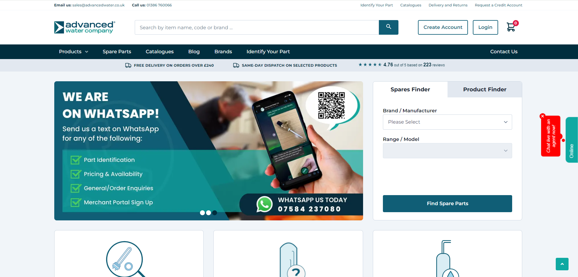 Advanced Water Company Website