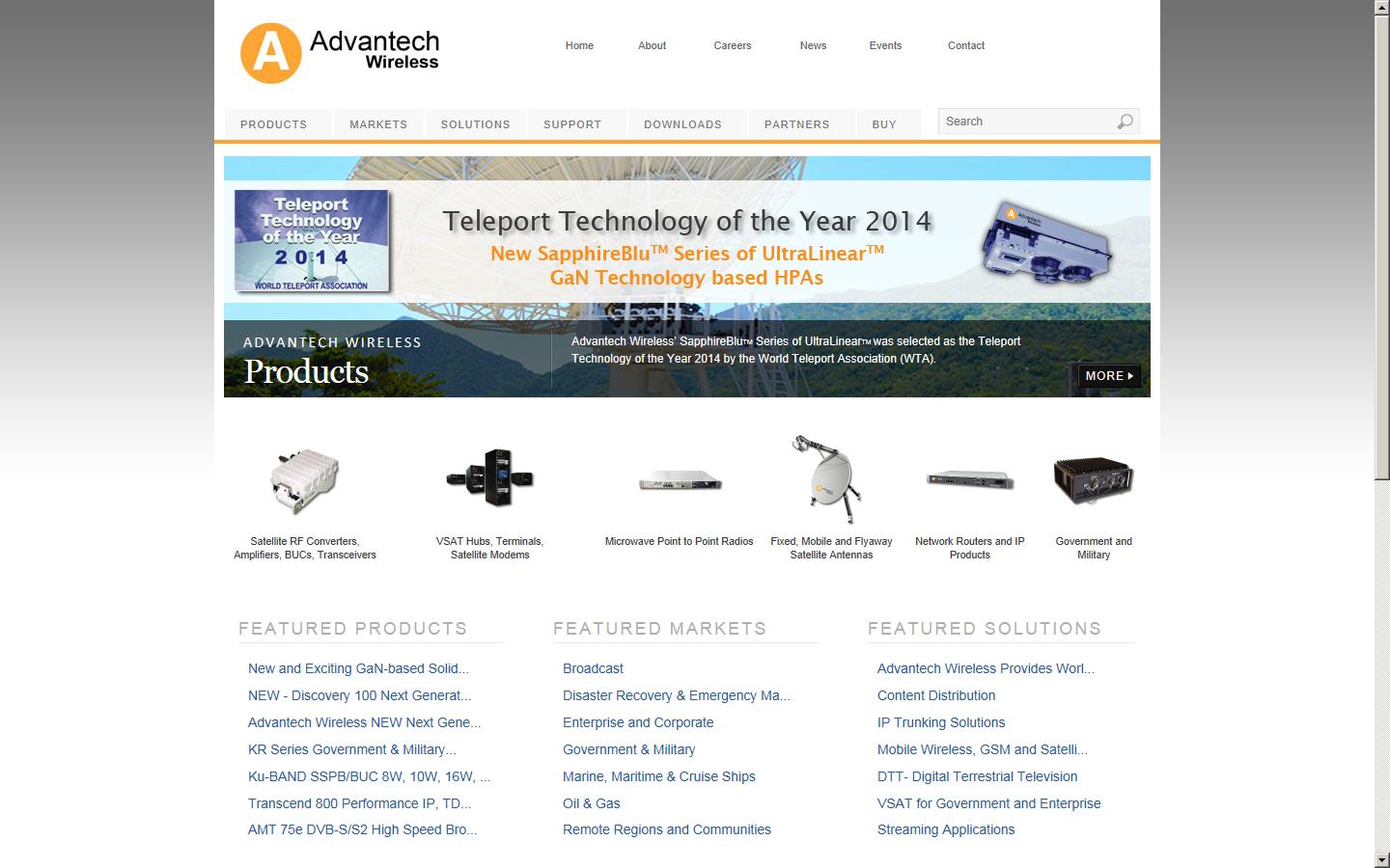 Advantech Wireless Website