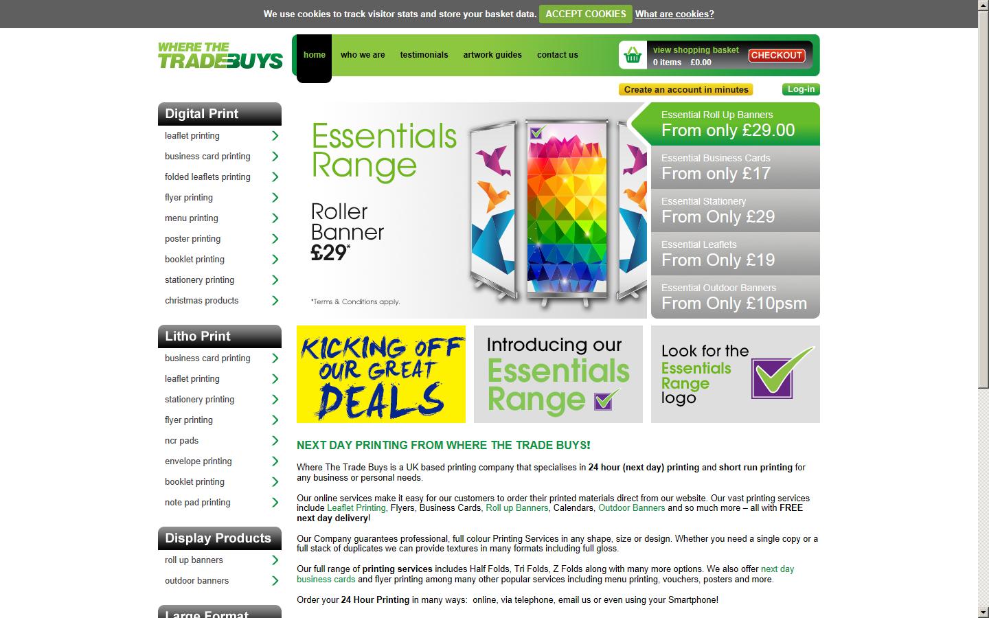 Where The Trade Buys Website