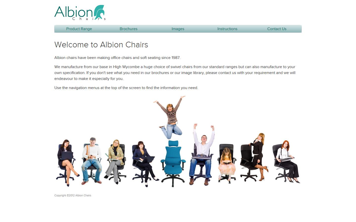 Albion Chairs Ltd Website
