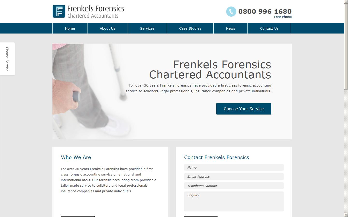 Frenkels Forensics Website