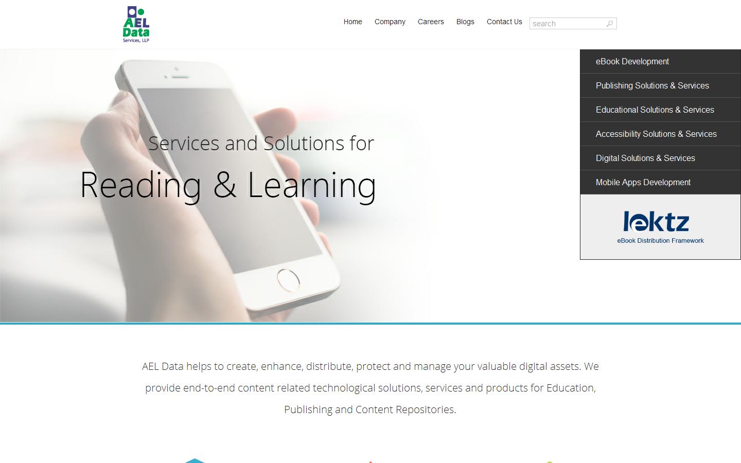 AEL Data Services LLP Website
