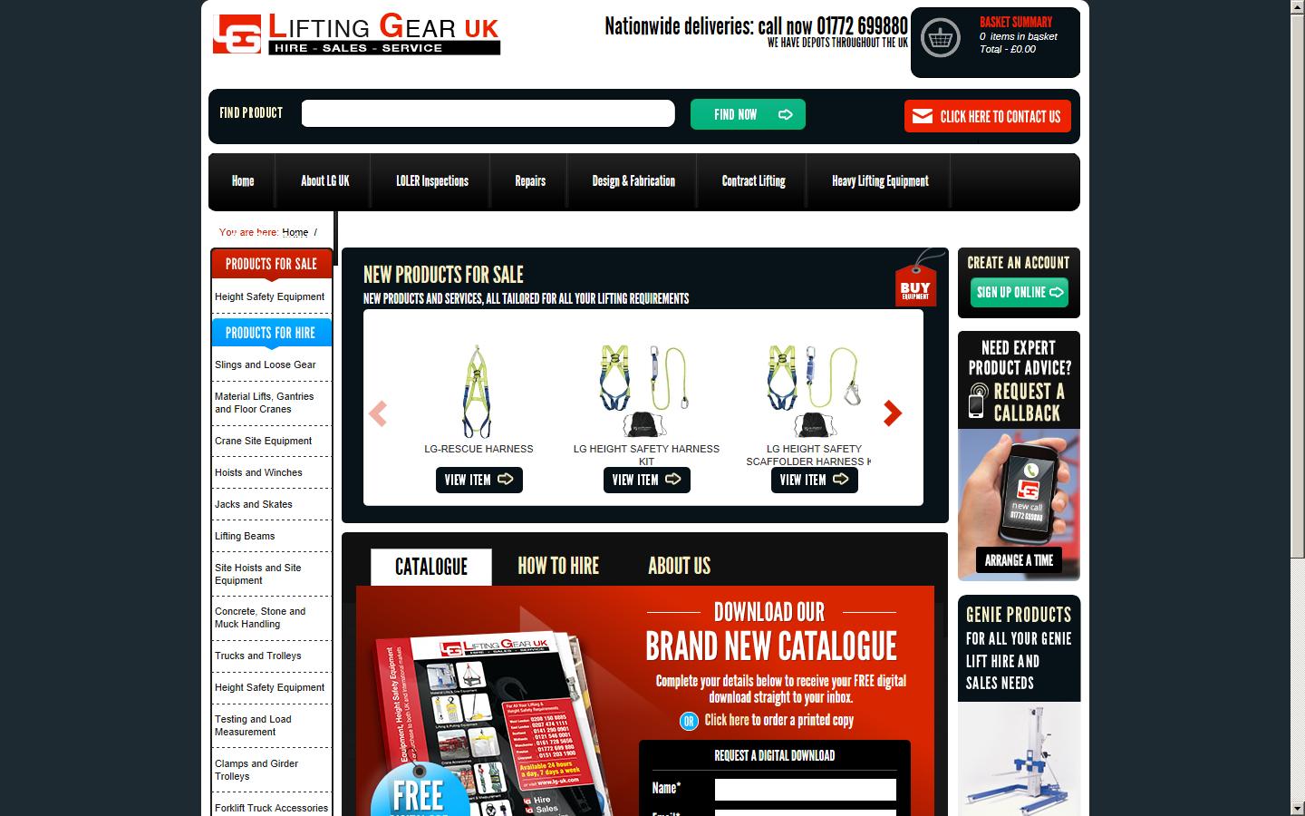 Lifting Gear Uk Website