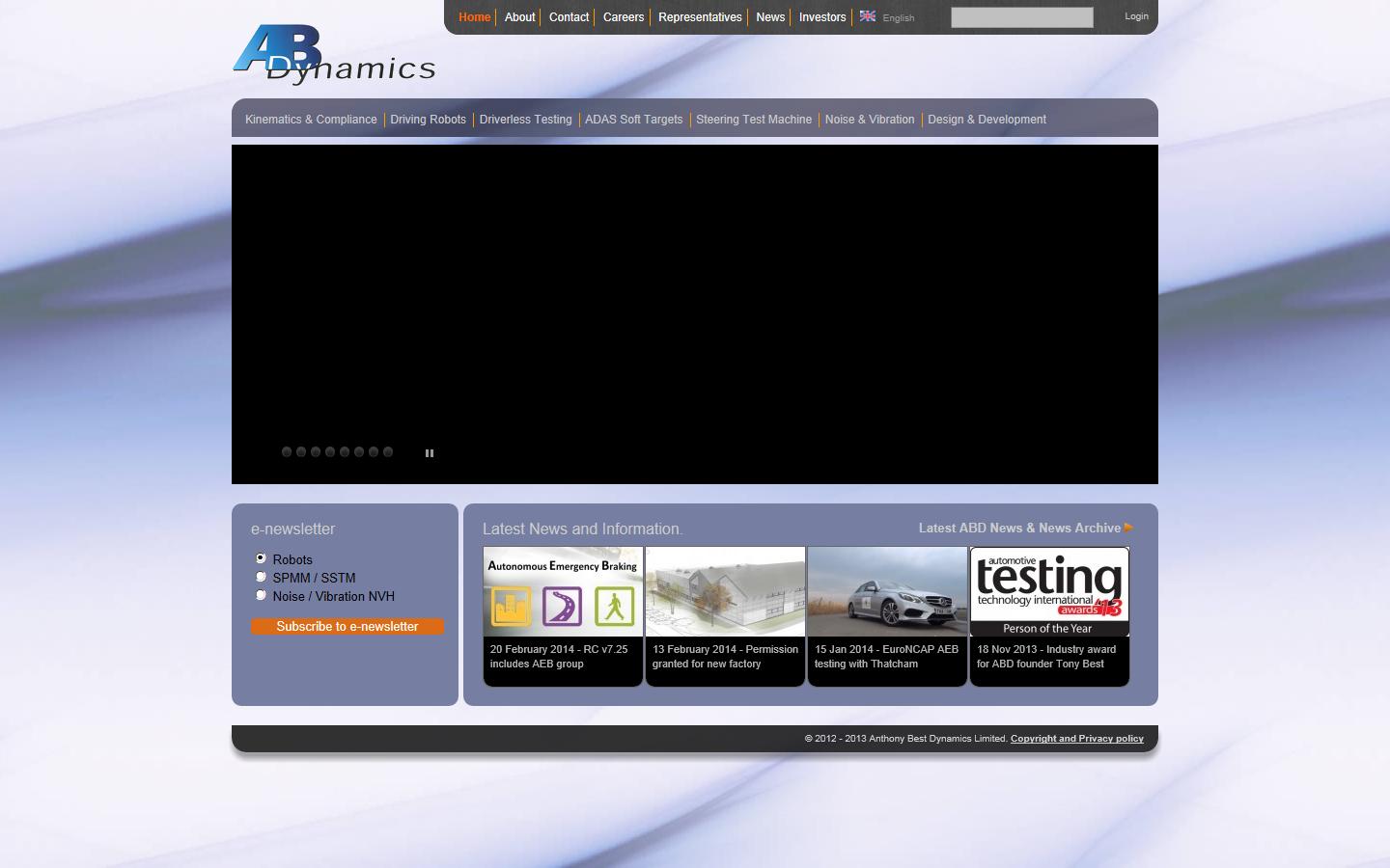 Anthony Best Dynamics Ltd Website