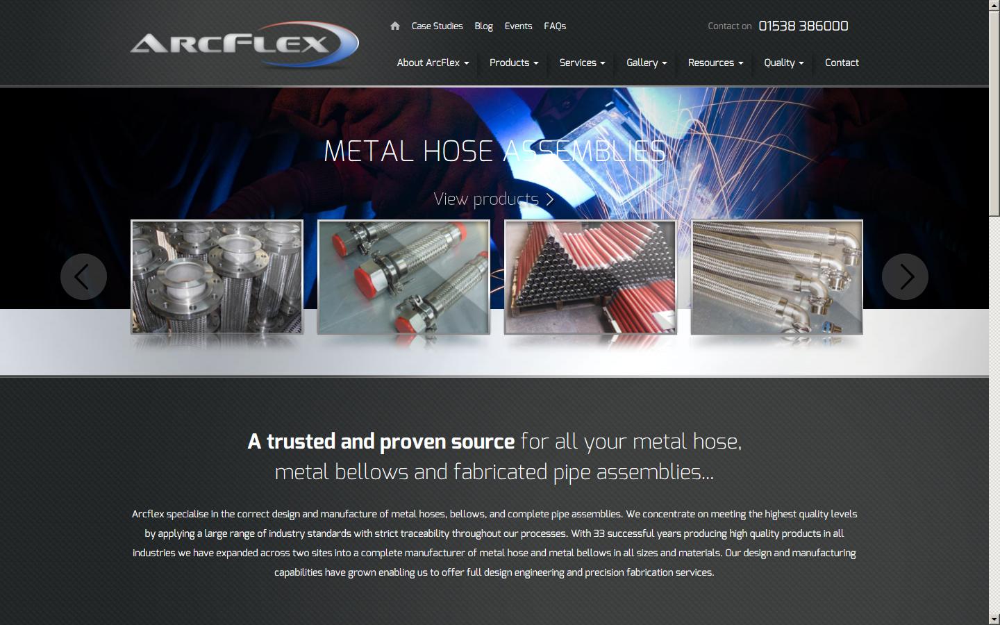 Arcflex (Arctrend) Ltd - Leek Website