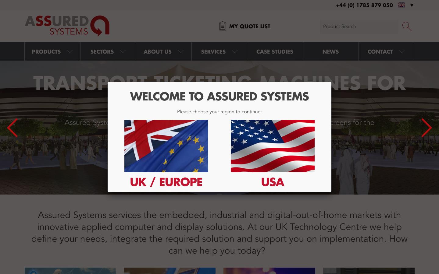 Assured Systems (UK) Ltd Website