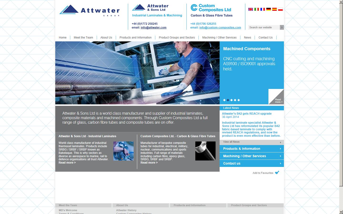 Attwater Group Website