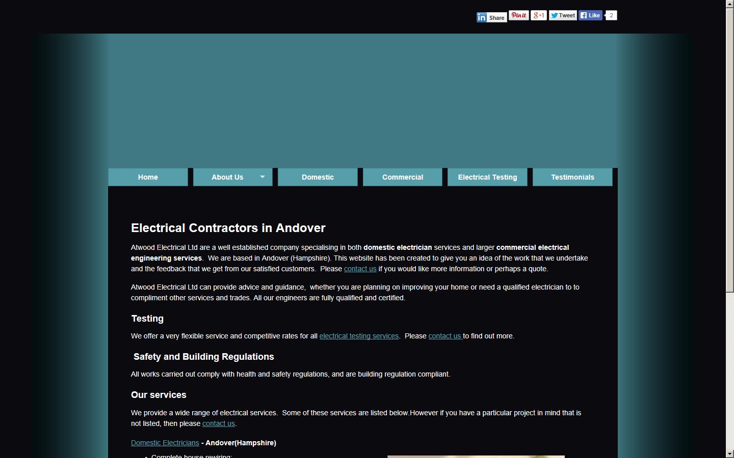 Atwood Electrical Ltd. Website