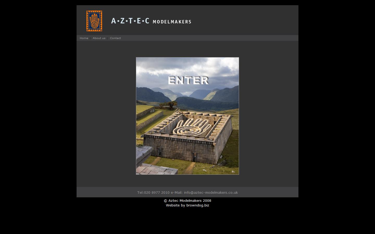 Aztec Modelmakers Ltd Website