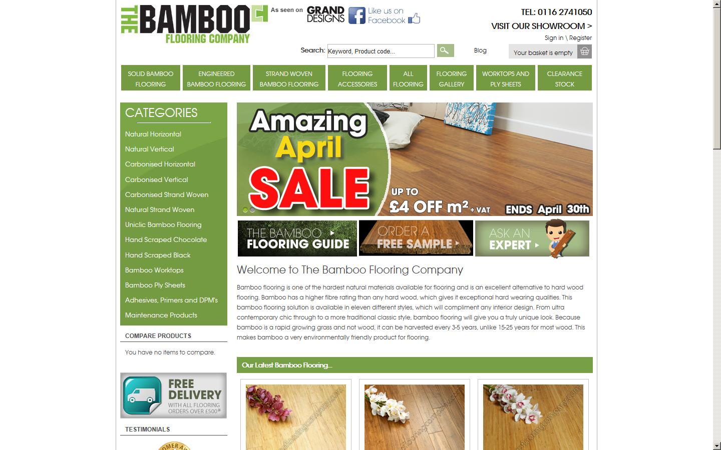 Bamboo Flooring Company Website