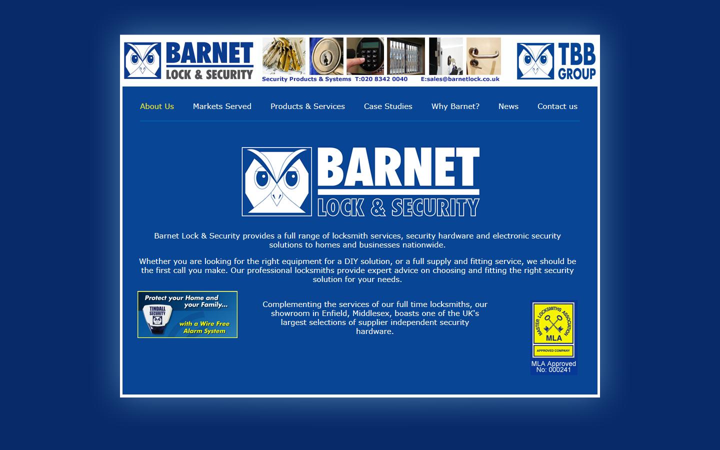 Barnet Lock and Security - Enfield Website
