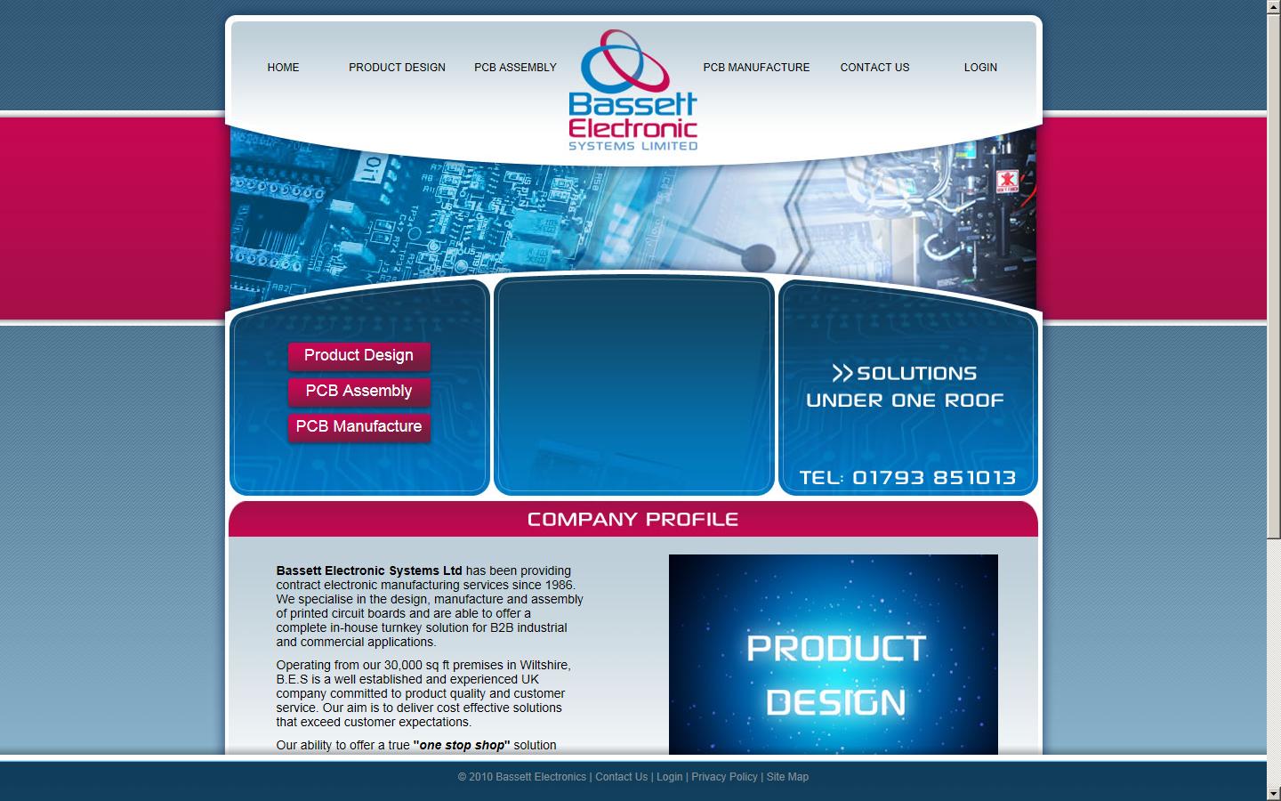 Bassett Electronic Systems Ltd Website