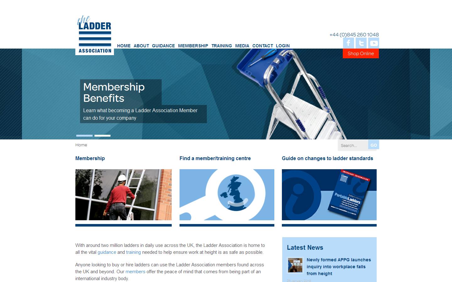 The Ladder Association Website