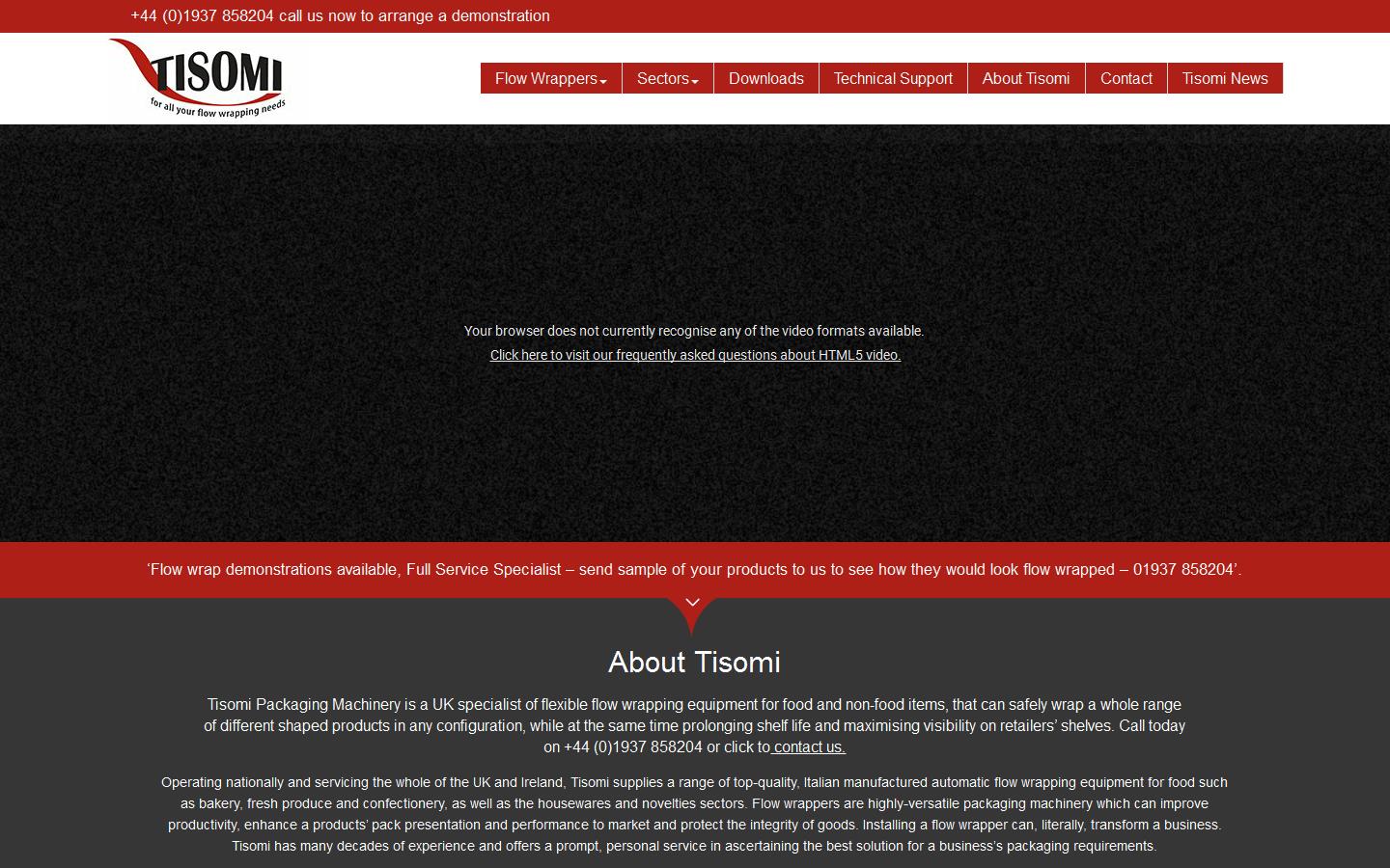 Tisomi Website