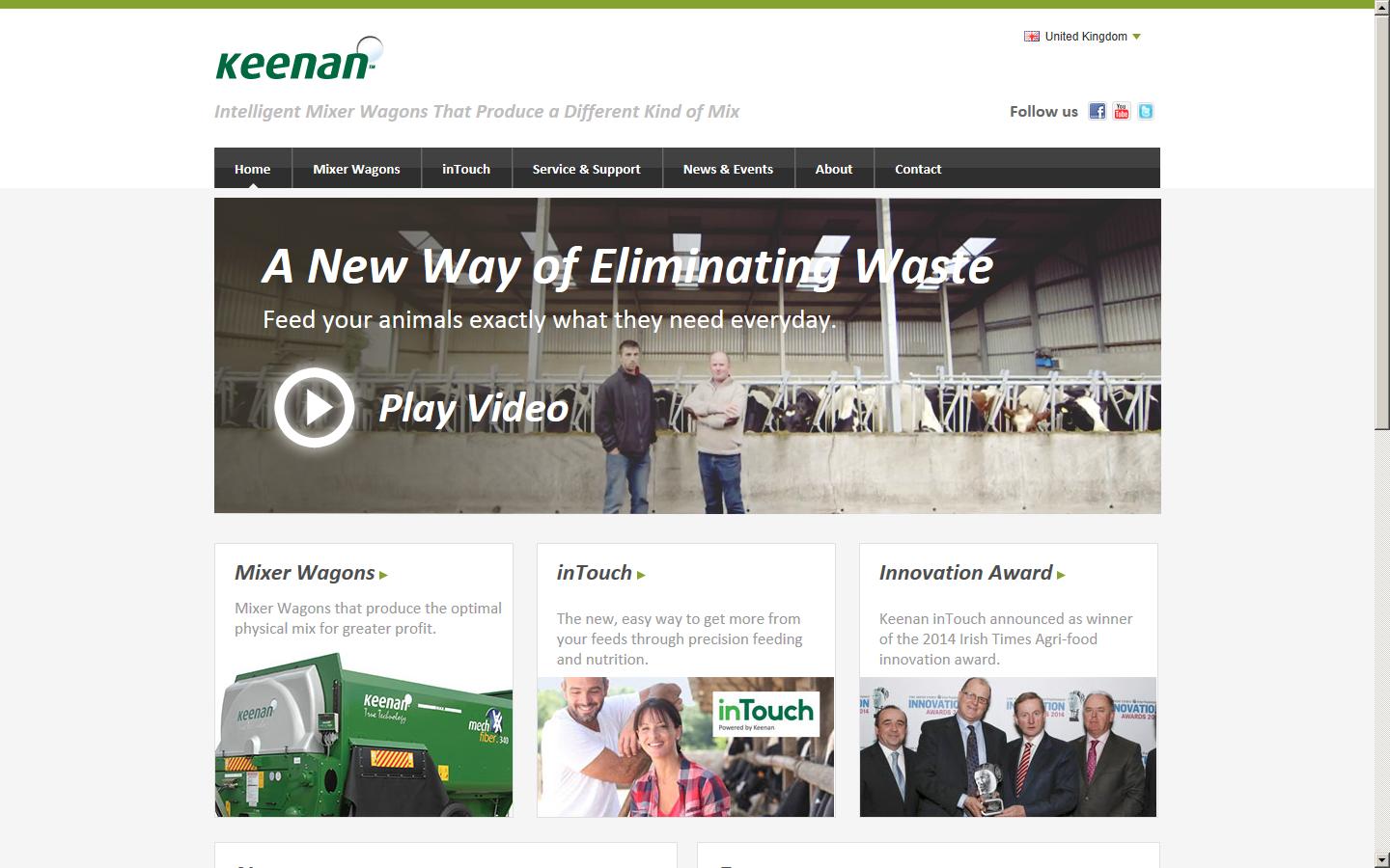 Richard Keenan UK Ltd Website
