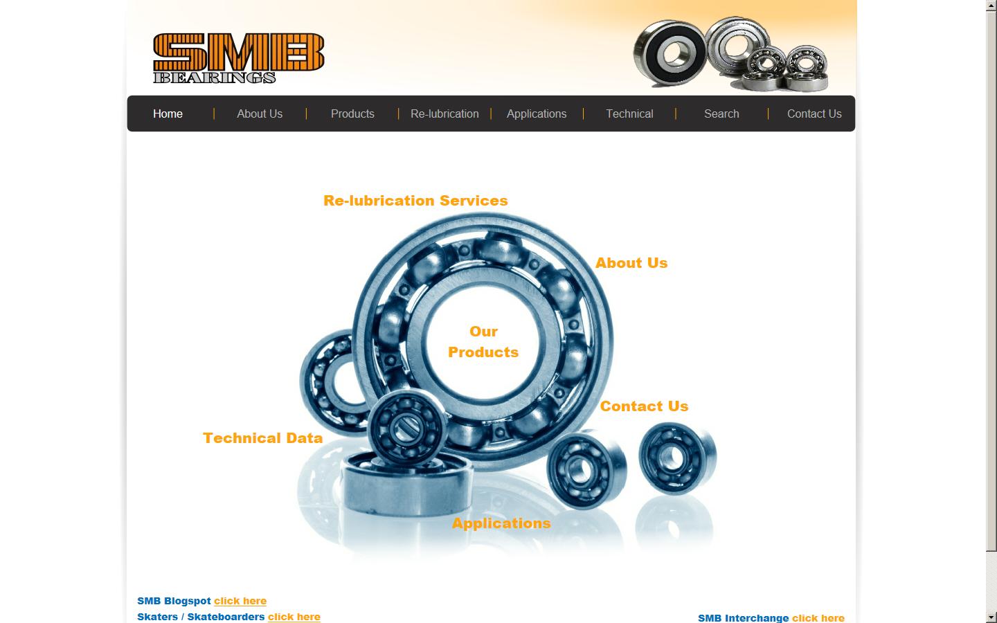 SMB Bearings Website