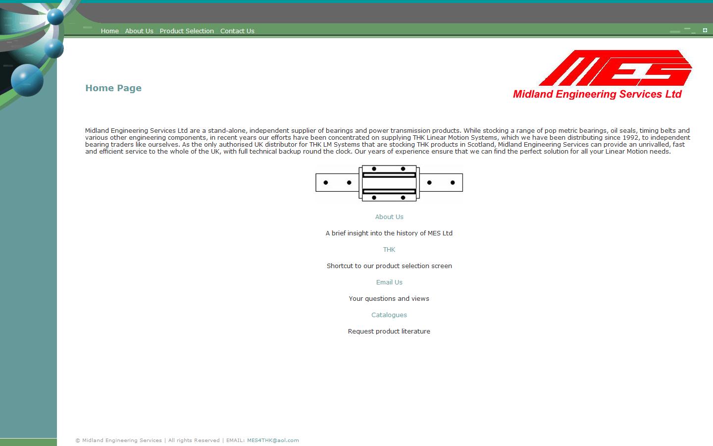 Midland Engineering Services Website