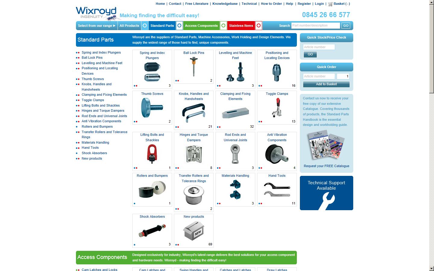 Wixroyd Website