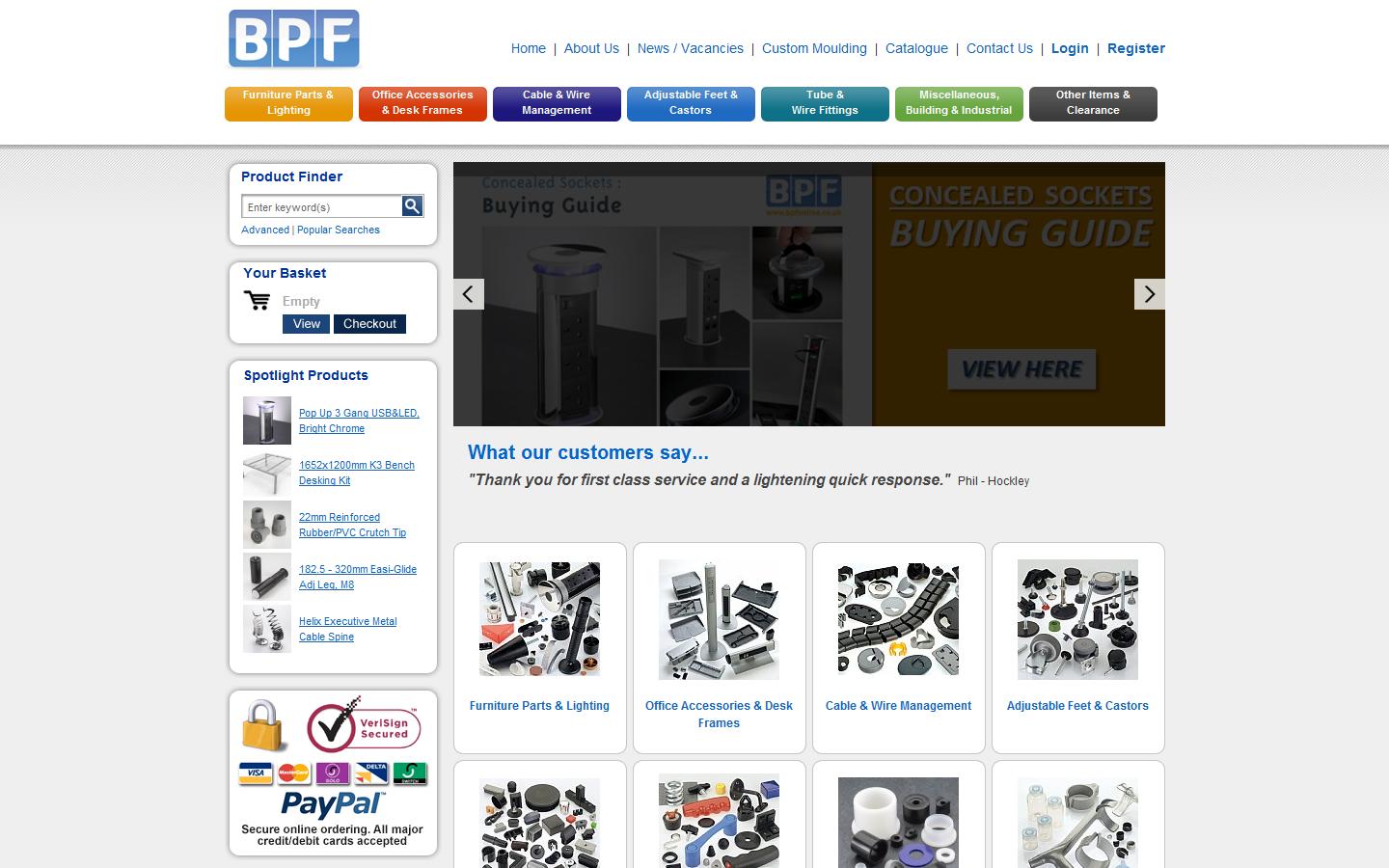 BPF Ltd Website