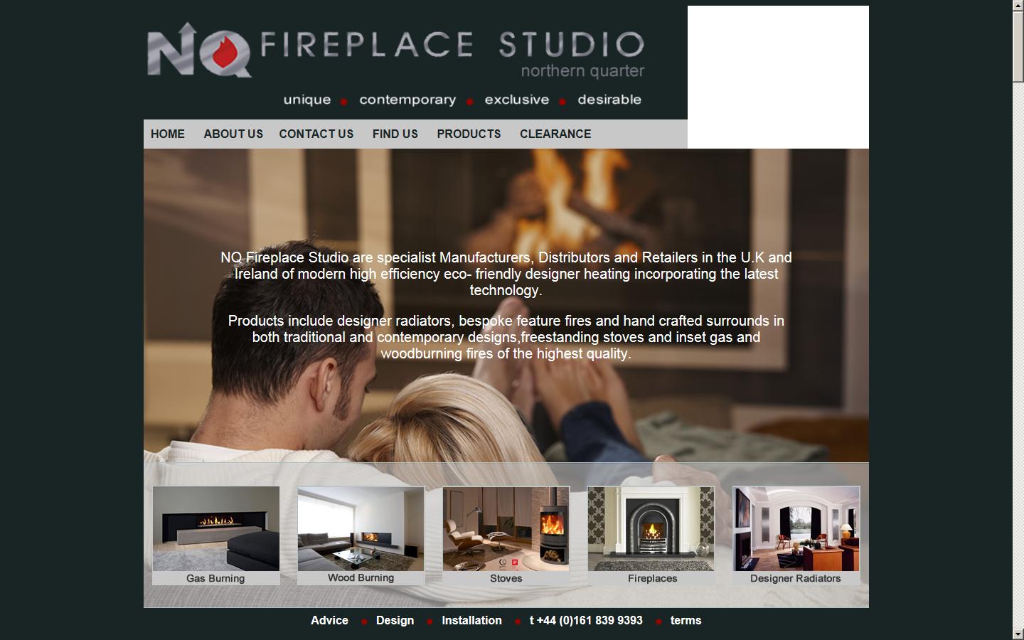 NQ Fireplaces & Radiators Website