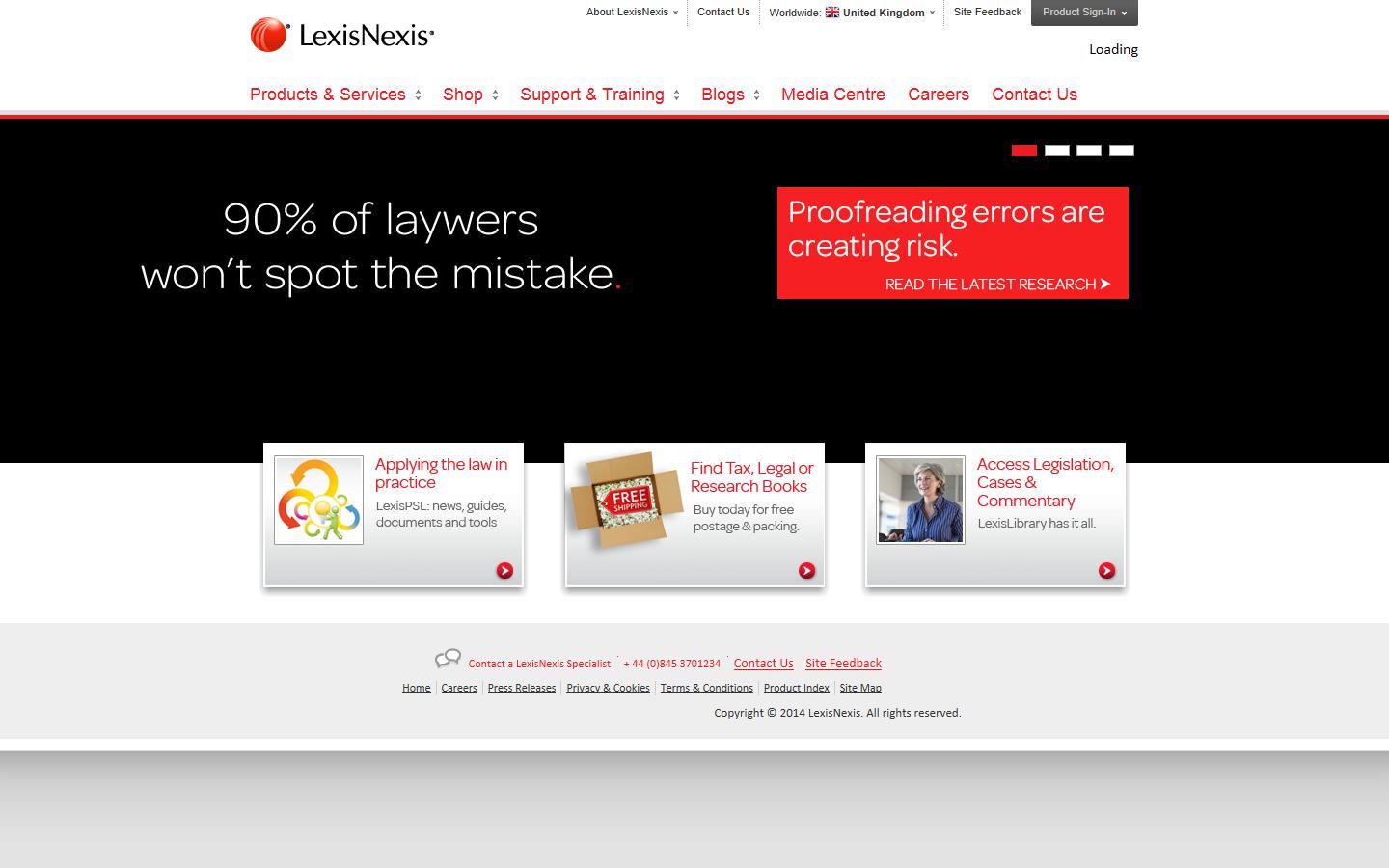 Butterworths Ltd. - London Website