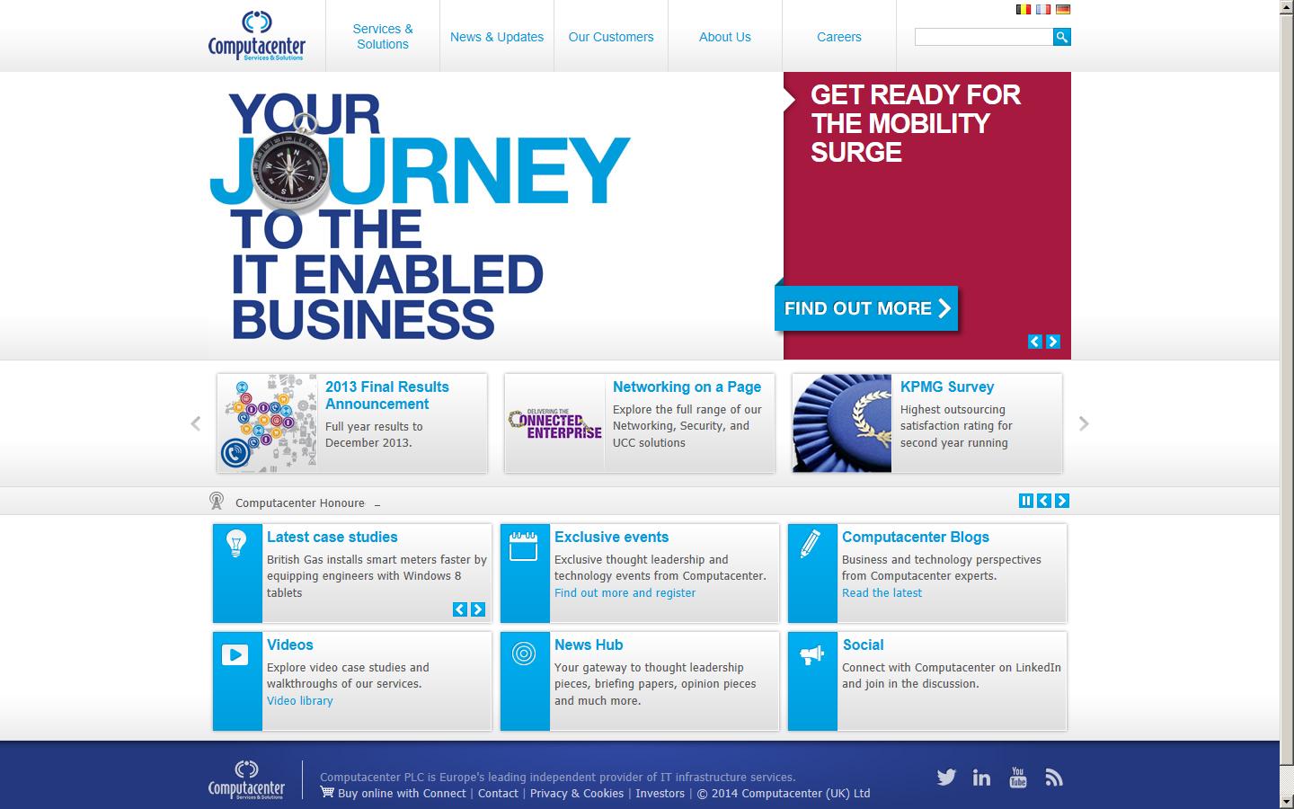 Computacenter UK Ltd Website