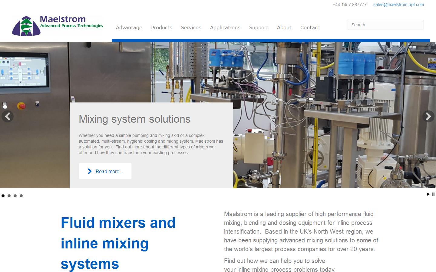 Maelstrom Advanced Process Technologies Ltd Website