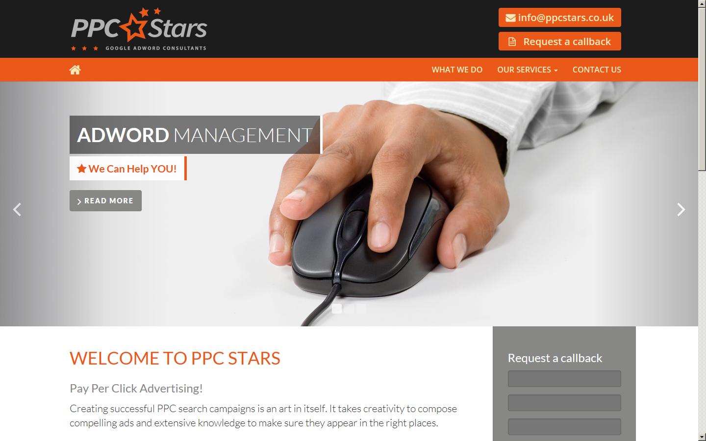 PPC Stars Website