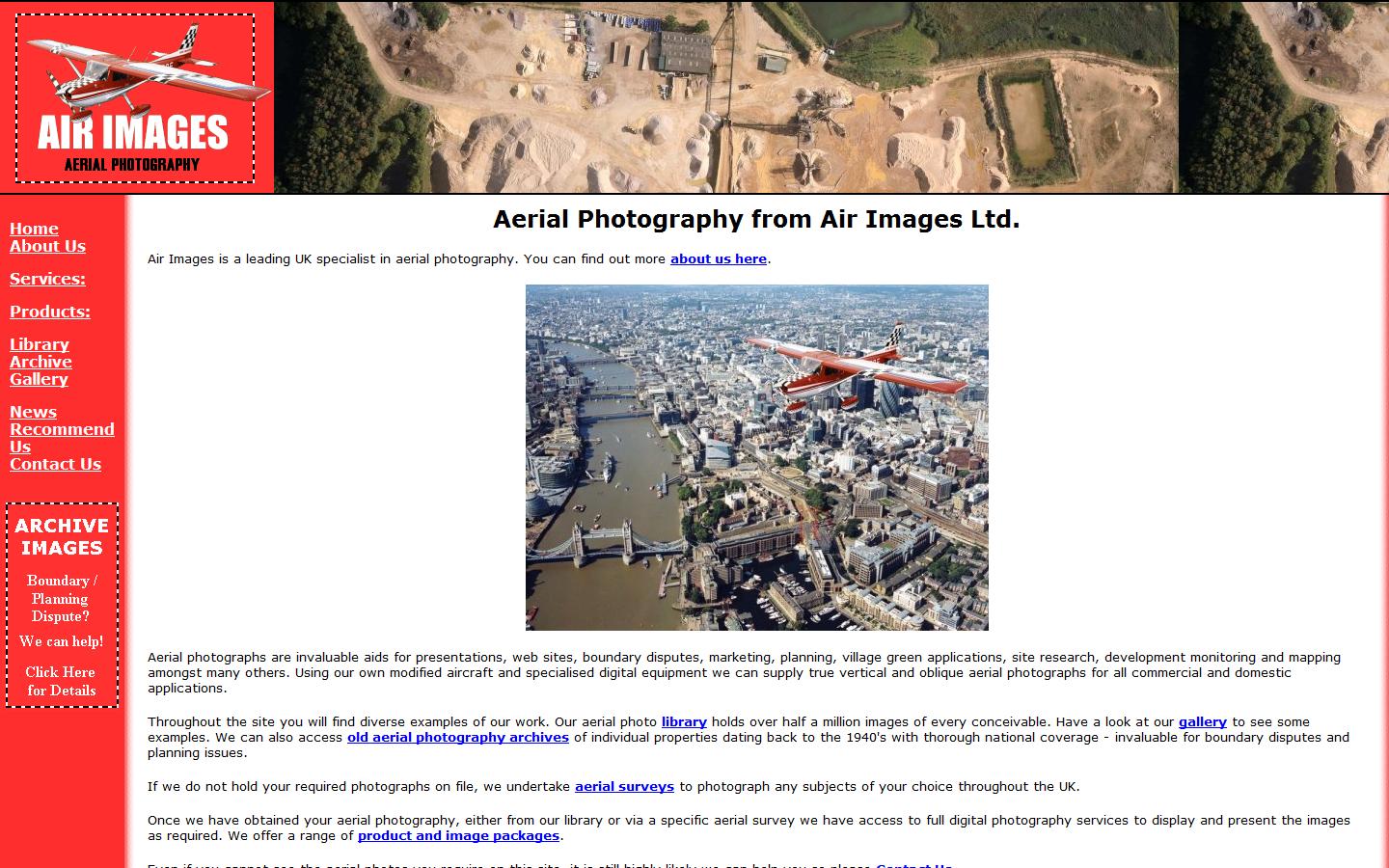 Air Images Ltd Website