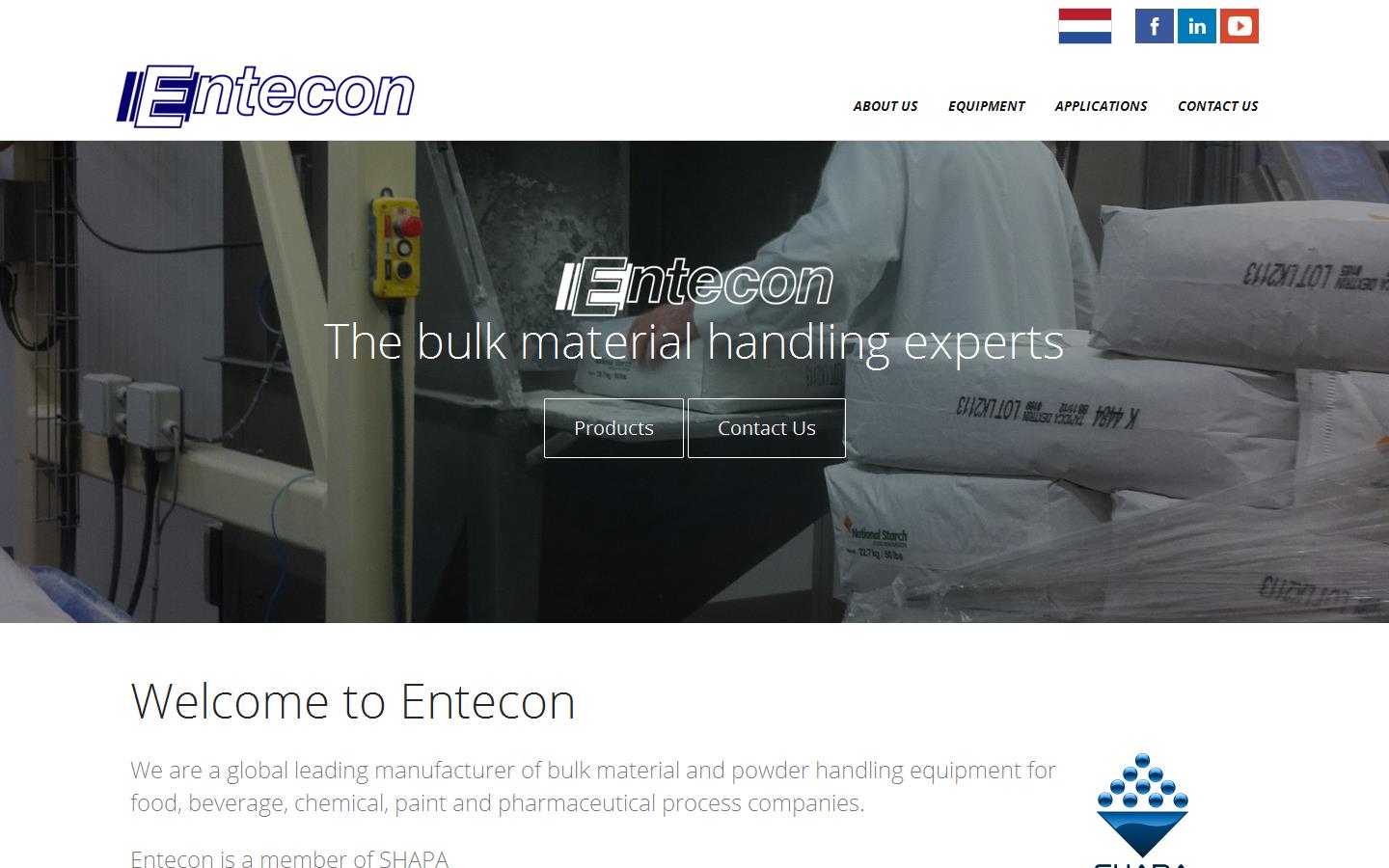 Entecon Industries Ltd Website