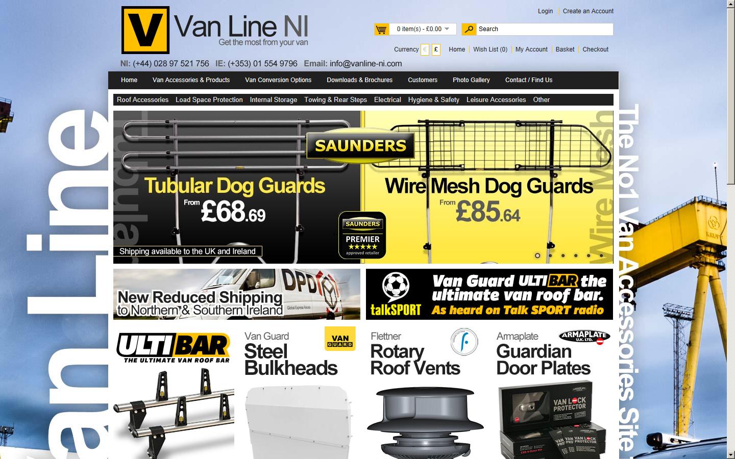Van Line NI Website