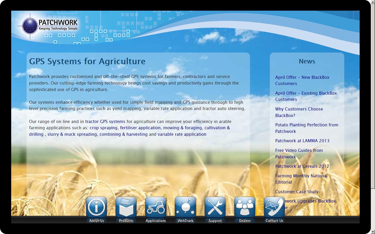 Patchwork Technology Ltd Website