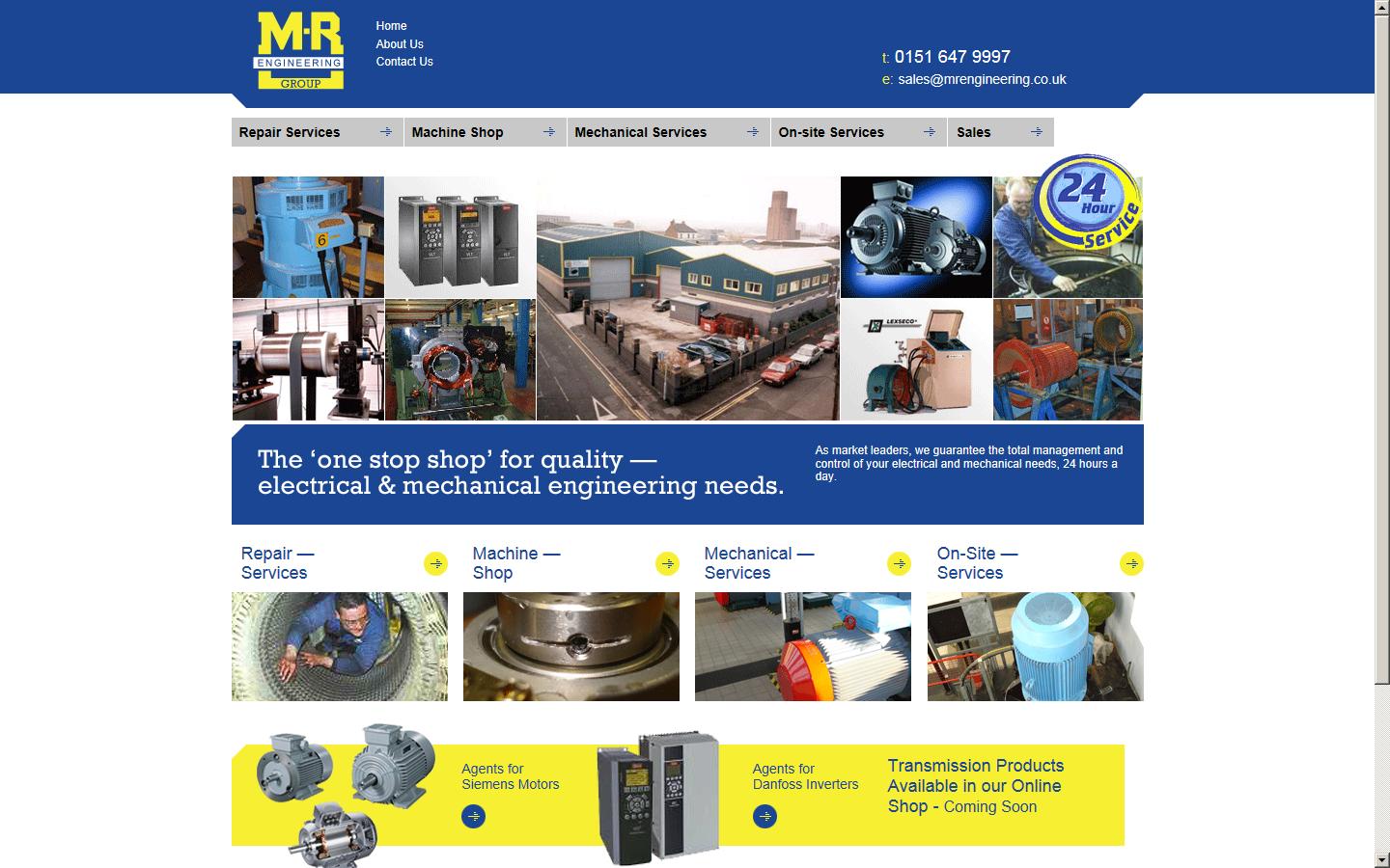 MR Drives & Components Website