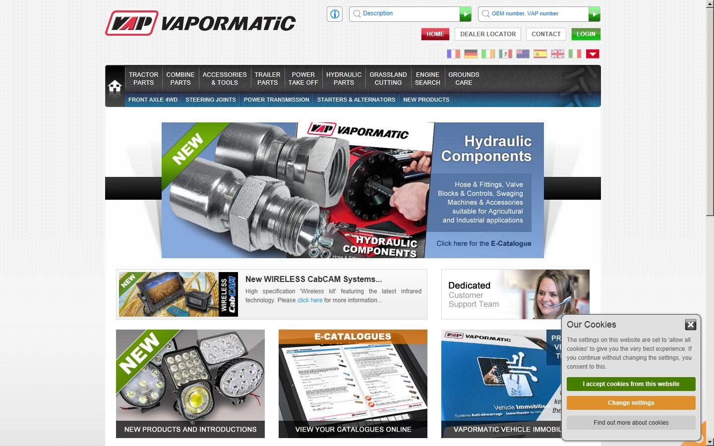 Vapormatic Website