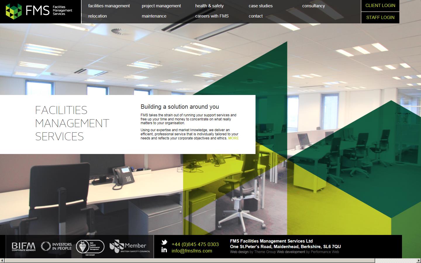 FMS Facilities Management Services Ltd Website