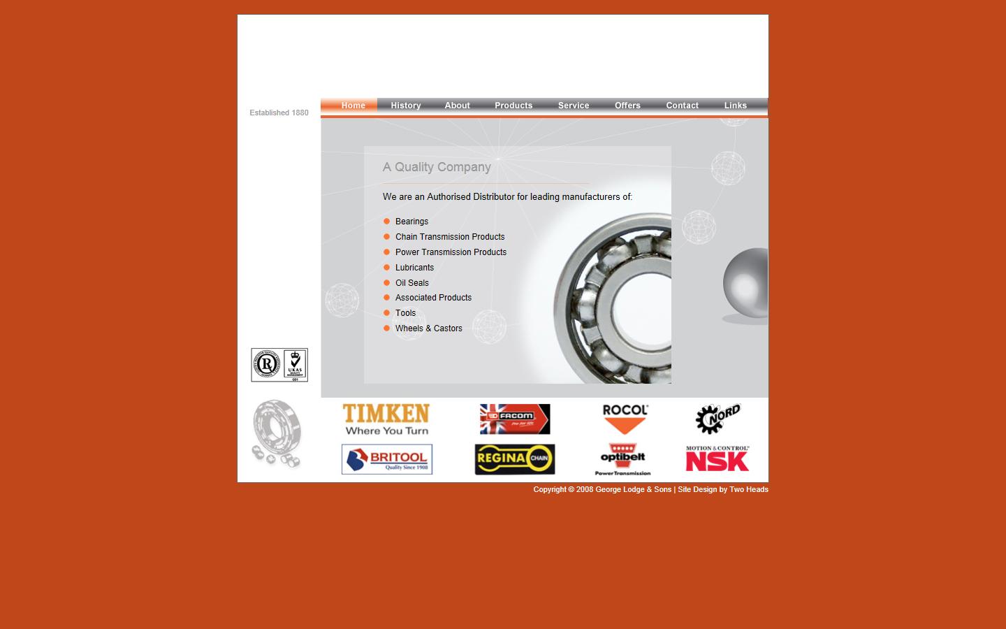 George Lodge & Sons Website