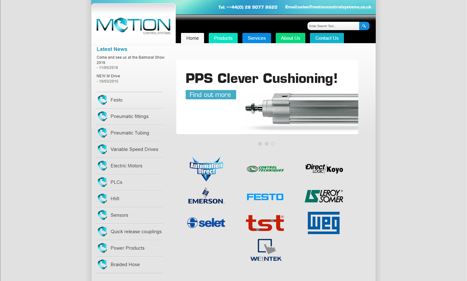 Motion Control Systems Website