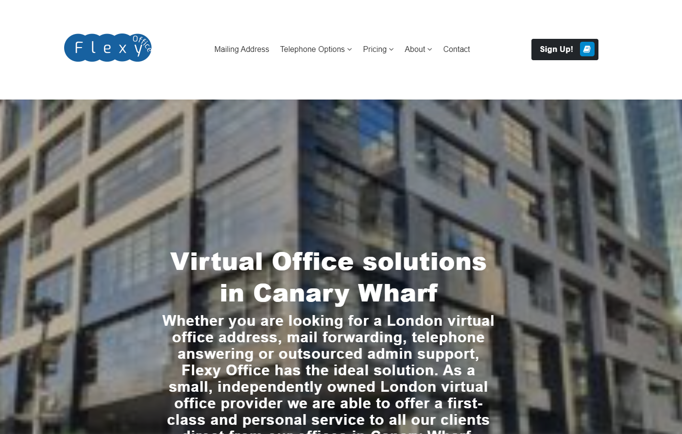 Flexy Office (UK) Ltd Website