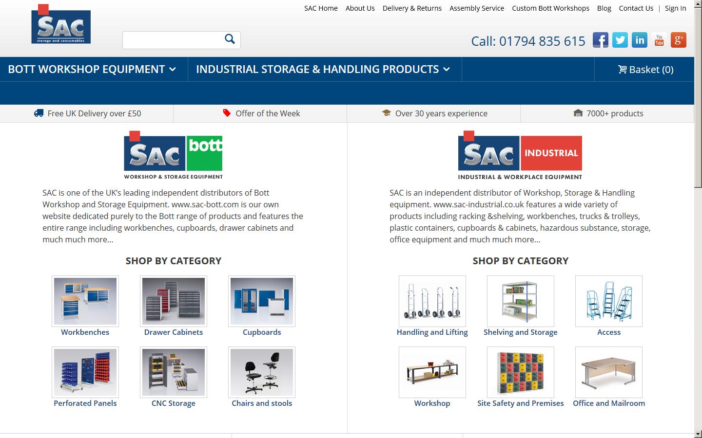 SAC-Bott Ltd Website
