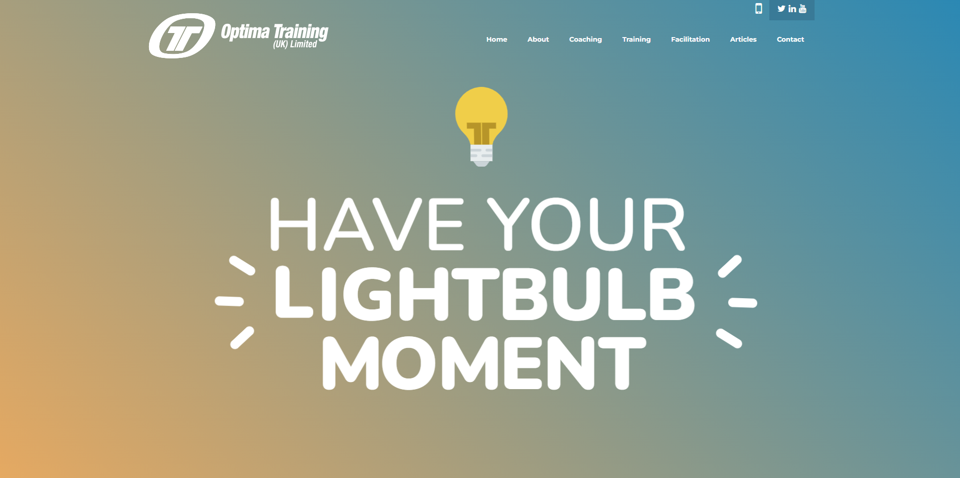 Optima Training Website