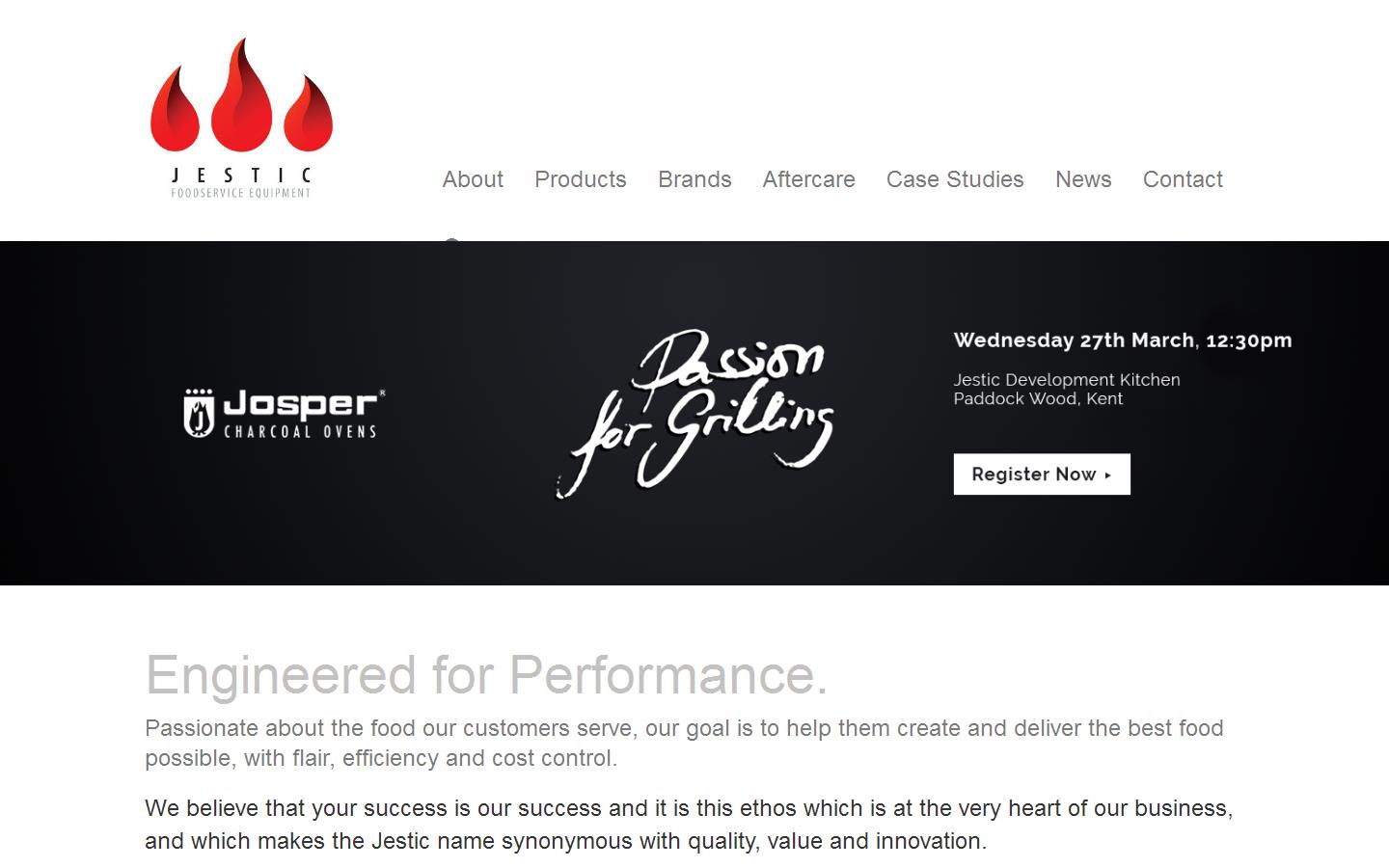 Jestic Foodservice Equipment Ltd Website