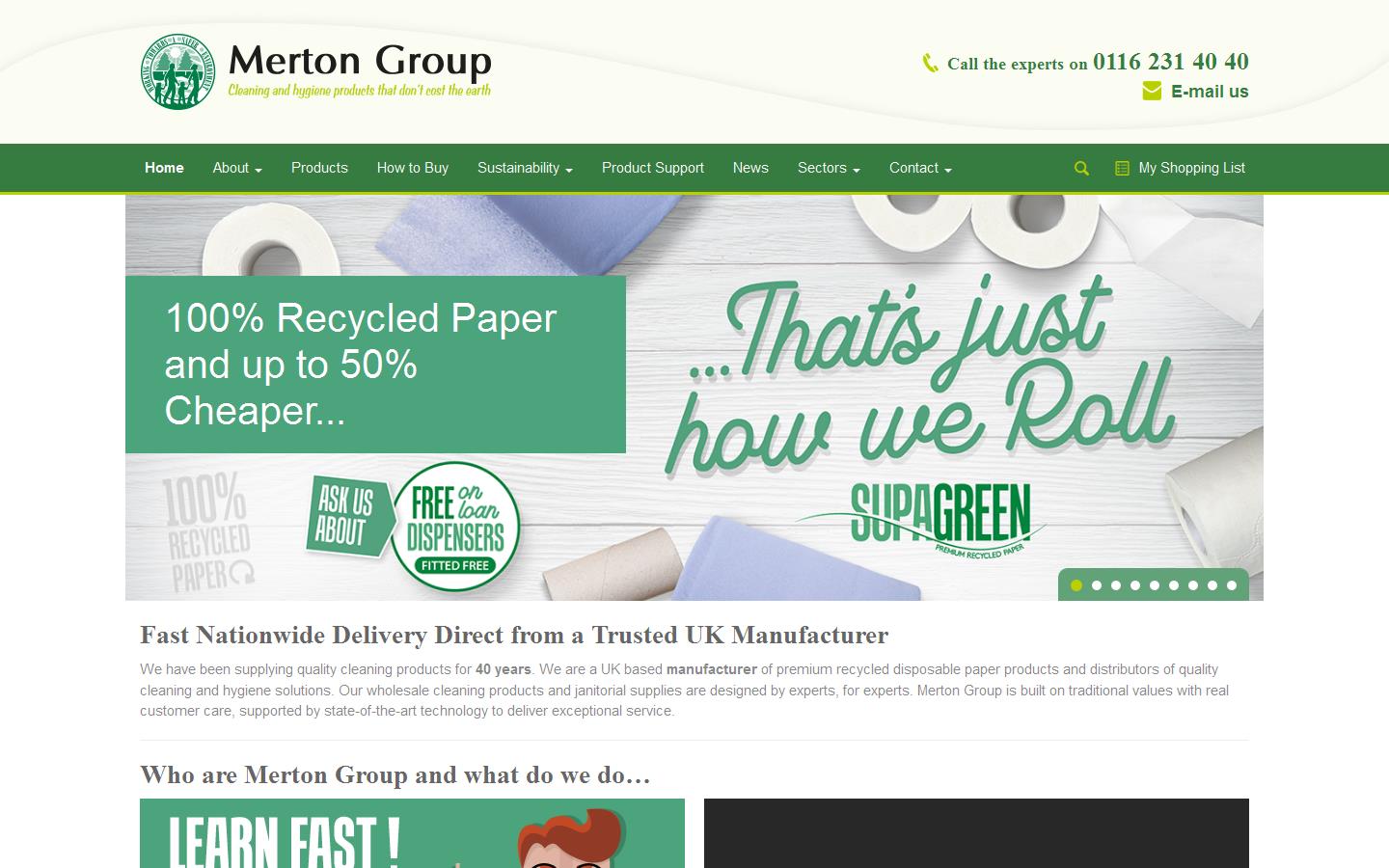 Merton Group Website