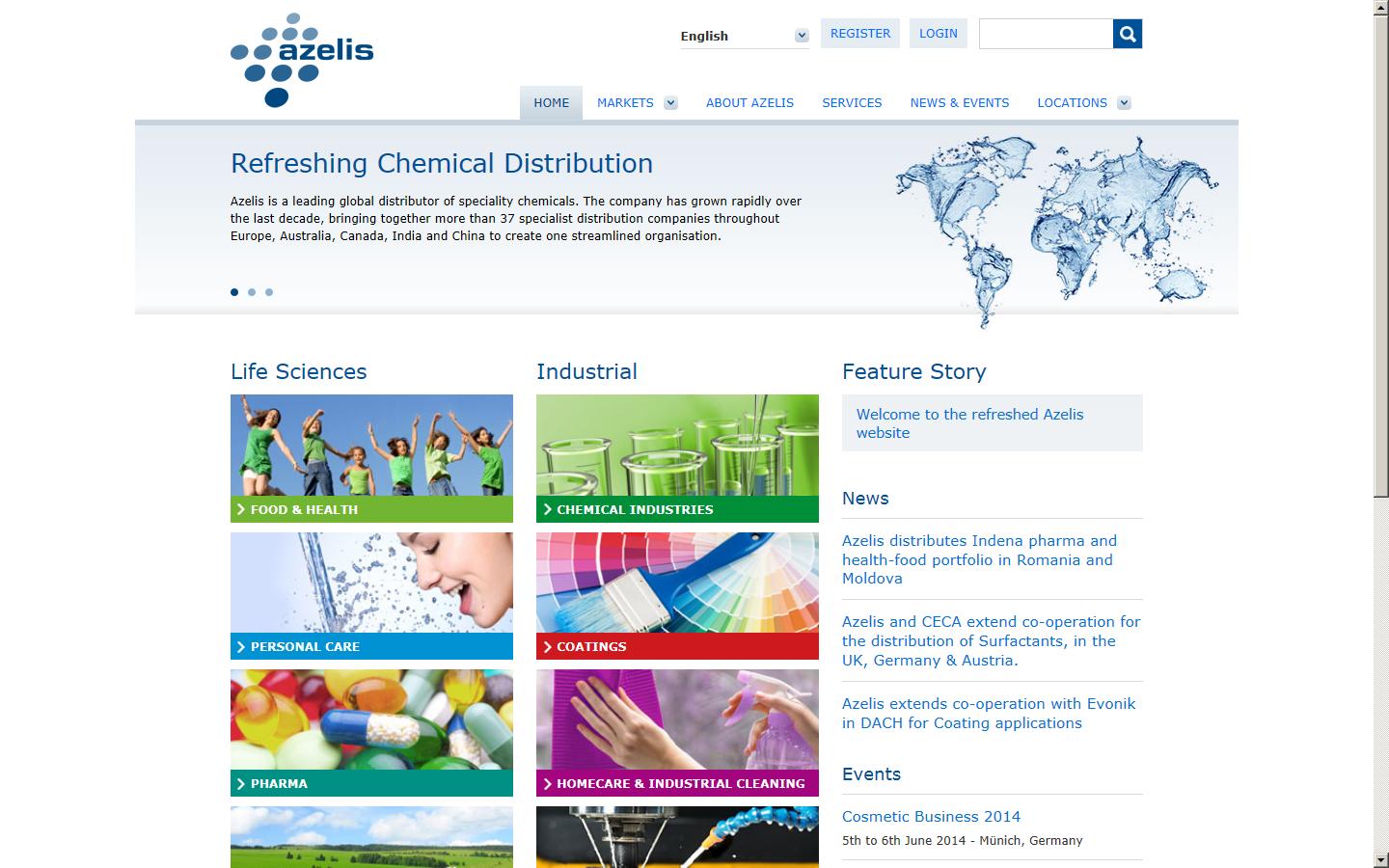 Azelis Animal Nutrition Website