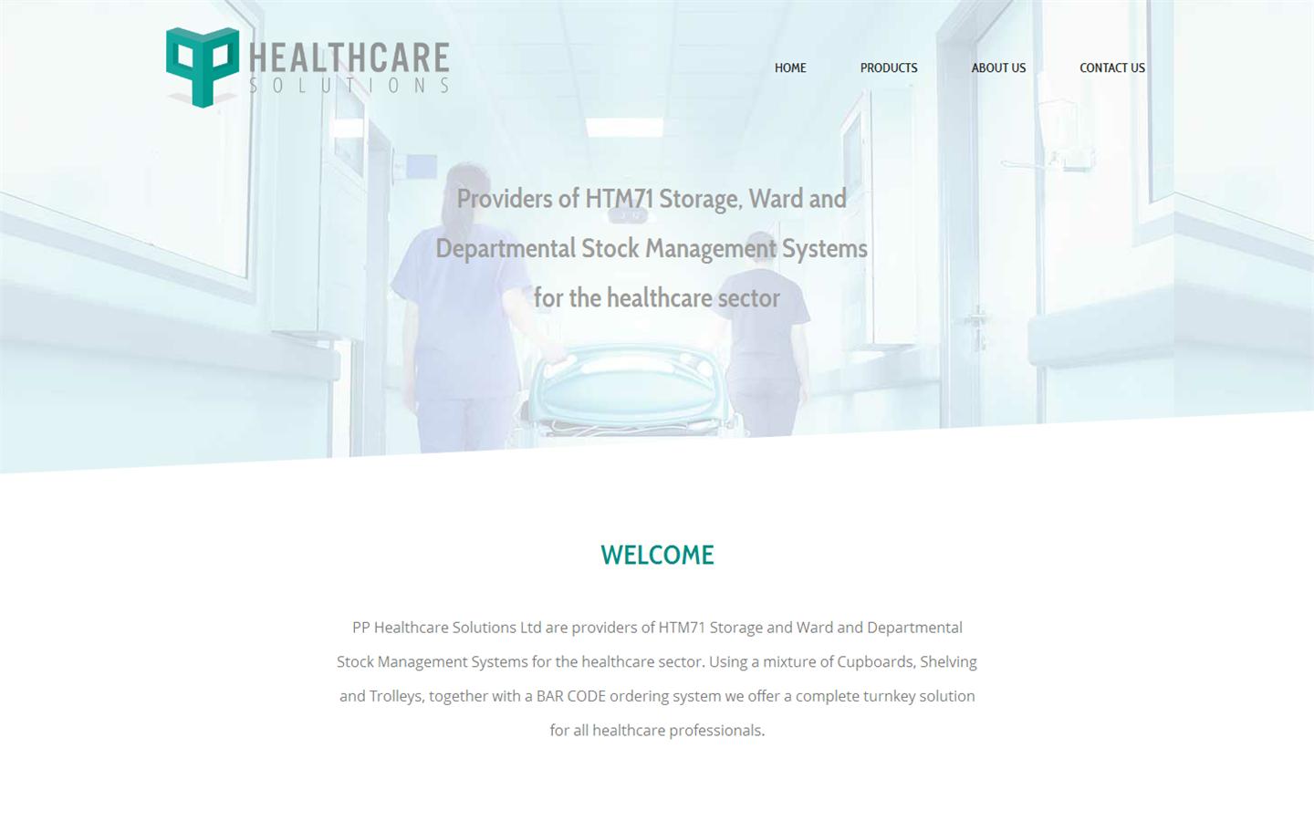 PP Healthcare Solutions Website