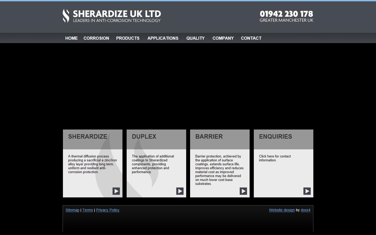 Sherardize UK Ltd Website