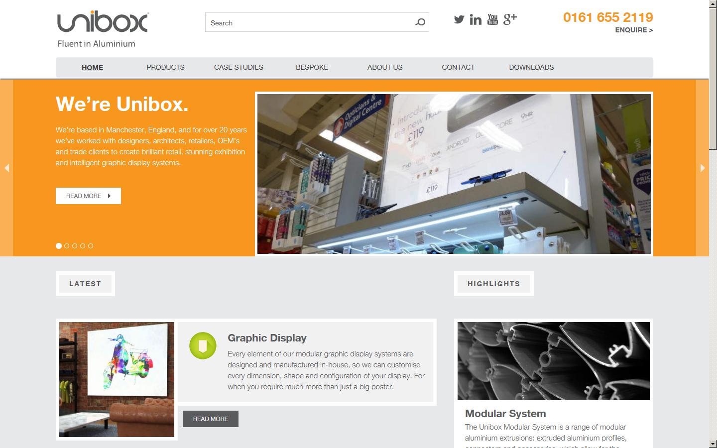 United Aluminium Website