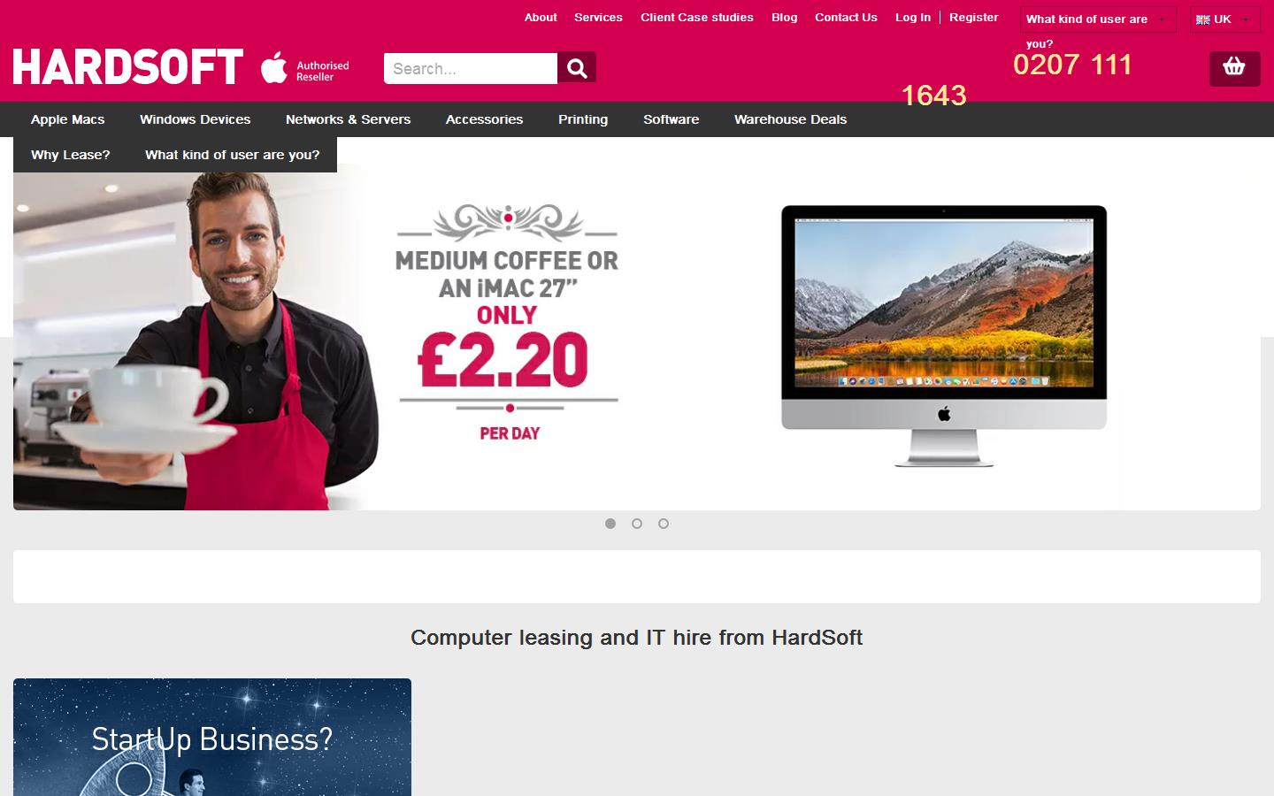 Hardsoft Computers Website