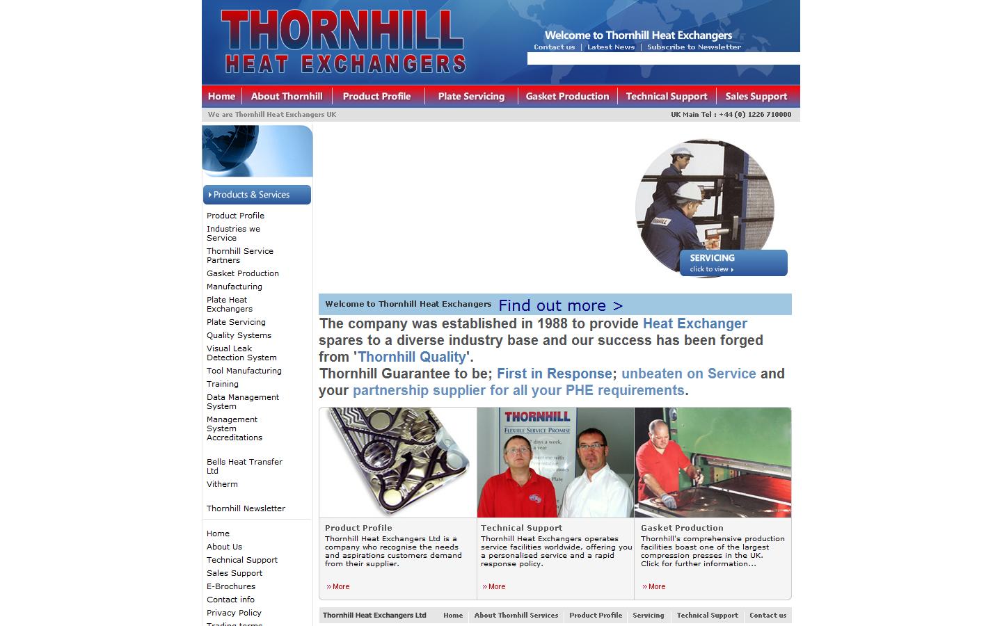 Bells Heat Transfer Ltd Website