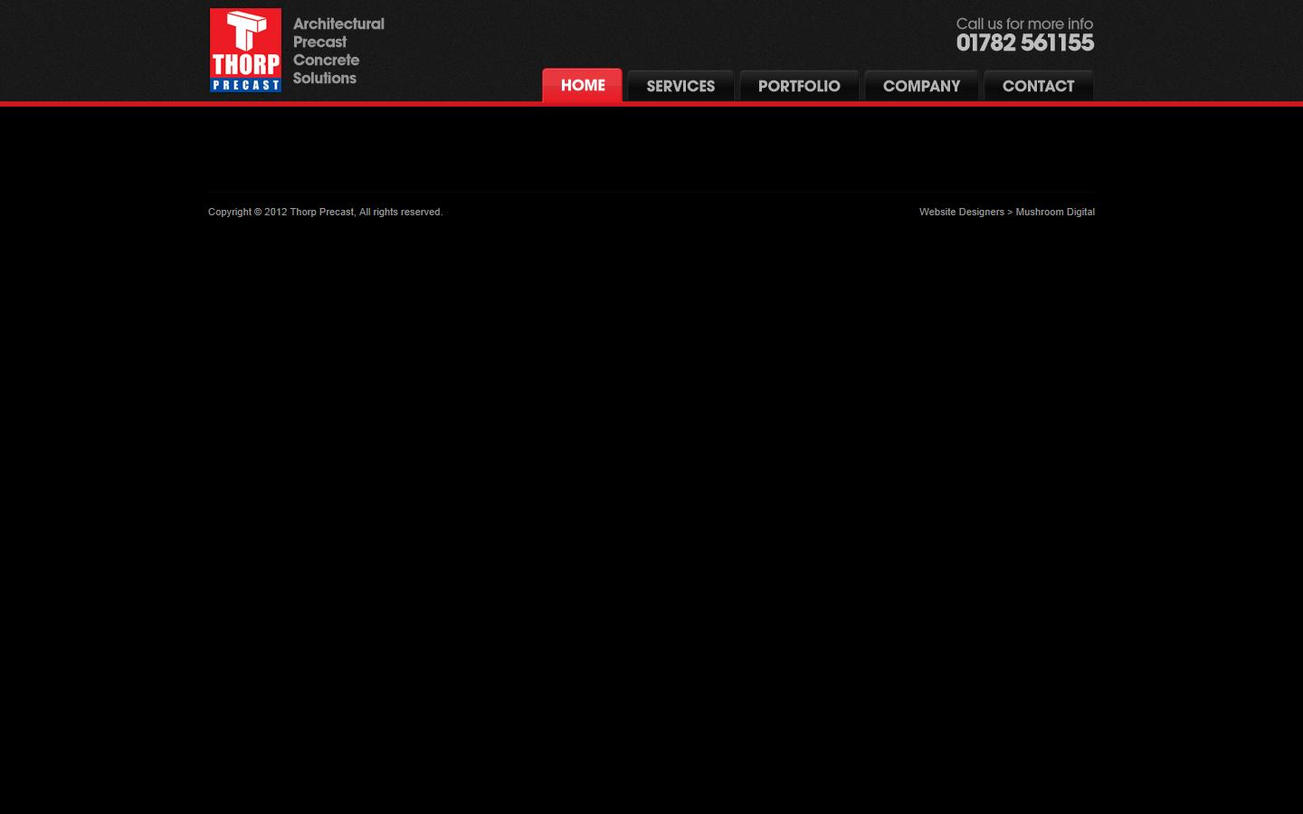 Thorp Precast Ltd Website