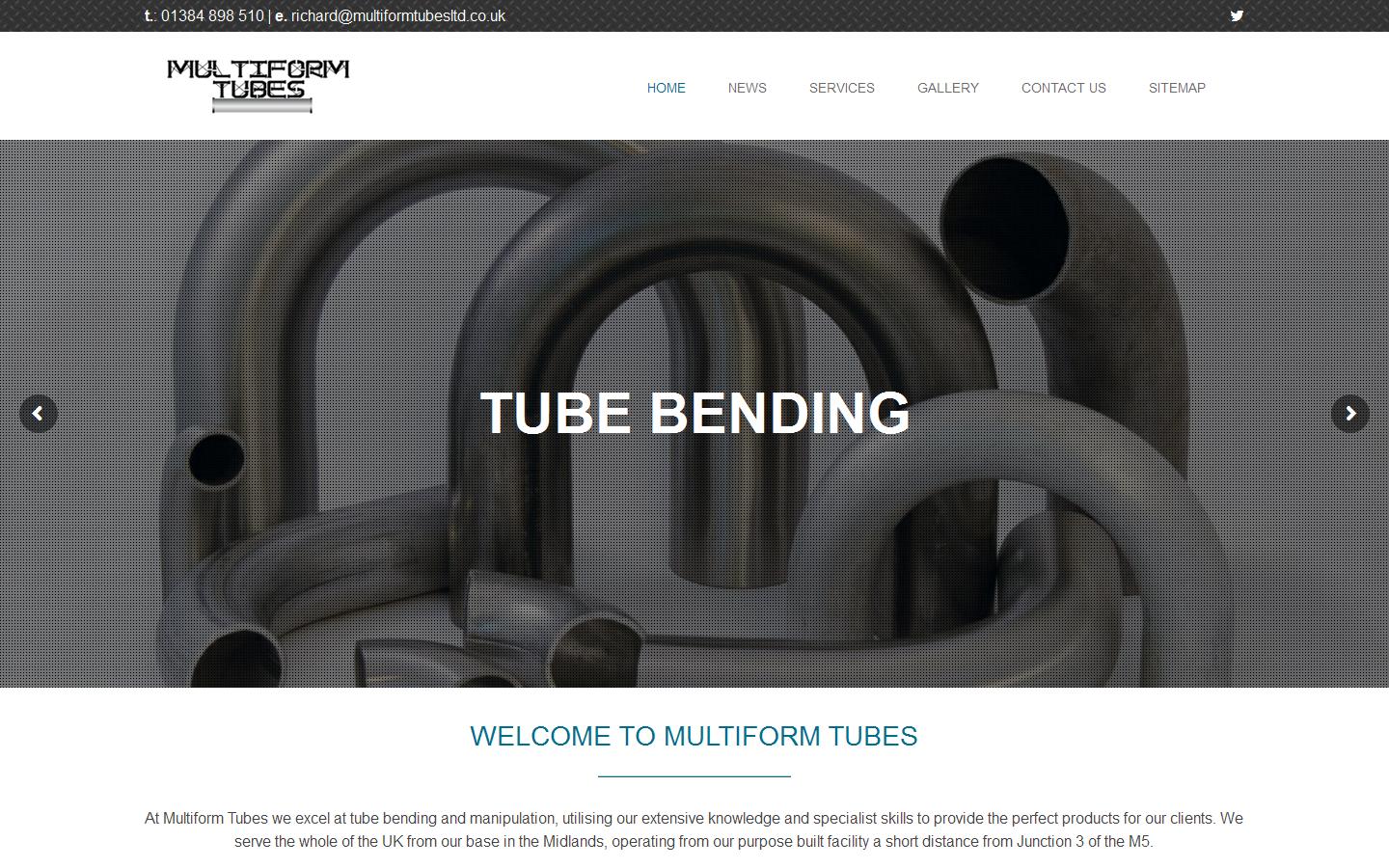 Multiform Tubes Website